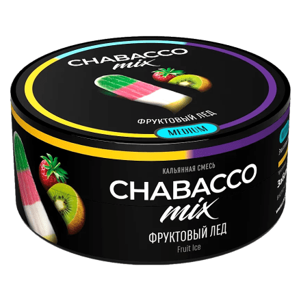 Смесь Chabacco MIX MEDIUM - Fruit Ice (Фруктовый Лёд, 25 грамм) купить в Владивостоке