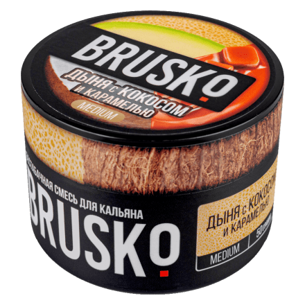 Смесь Brusko Medium - Дыня с Кокосом и Карамелью (50 грамм) купить в Владивостоке