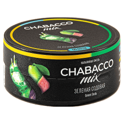 Смесь Chabacco MIX MEDIUM - Green Soda (Зелёная Содовая, 25 грамм)