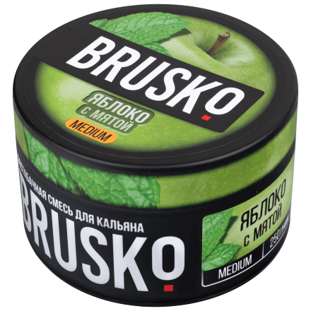 Смесь Brusko Medium - Яблоко с Мятой (250 грамм) купить в Владивостоке
