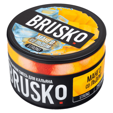 Смесь Brusko Strong - Манго со Льдом (250 грамм) купить в Владивостоке
