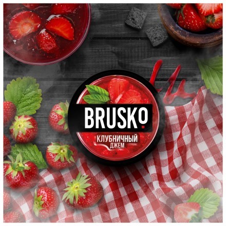 Смесь Brusko Medium - Клубничный Джем (50 грамм) купить в Владивостоке