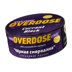 Табак Overdose - Currant Black (Чёрная Смородина, 25 грамм)