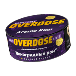 Табак Overdose - Arome Rum (Виноградный Ром, 25 грамм)