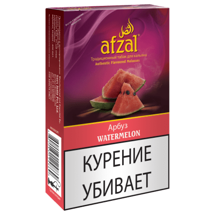 Табак Afzal - Watermelon (Арбуз, 40 грамм) купить в Владивостоке