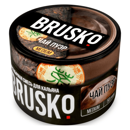 Смесь Brusko Medium - Чай Пуэр (50 грамм) купить в Владивостоке