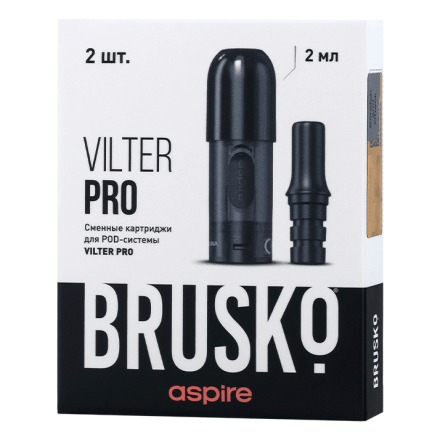 Сменный картридж Brusko - Vilter Pro (1.2 Ом, 2 мл, 2 шт.) купить в Владивостоке