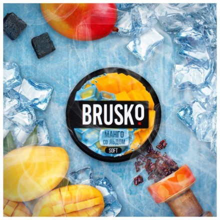 Смесь Brusko Medium - Манго со Льдом (50 грамм) купить в Владивостоке