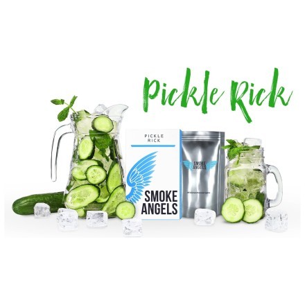 Табак Smoke Angels - Pickle Rick (Рик Огурчик, 100 грамм) купить в Владивостоке