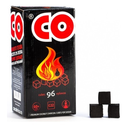 Уголь Cocobrico (22 мм, 96 кубиков) купить в Владивостоке