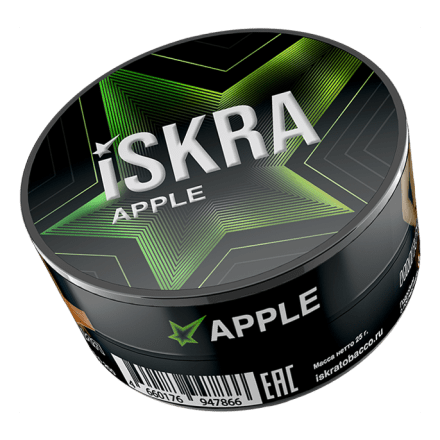 Табак Iskra - Apple (Яблоко, 25 грамм) купить в Владивостоке