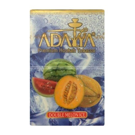 Табак Adalya - Double Melon Ice (Ледяной Арбуз и Дыня, 50 грамм, Акциз) купить в Владивостоке
