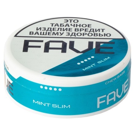 Табак жевательный FAVE - Mint Slim (11 грамм) купить в Владивостоке