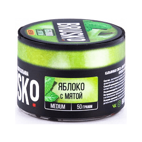 Смесь Brusko Medium - Яблоко с Мятой (50 грамм) купить в Владивостоке