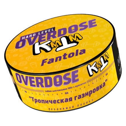 Табак Overdose - Fantola (Тропическая Газировка, 100 грамм) купить в Владивостоке