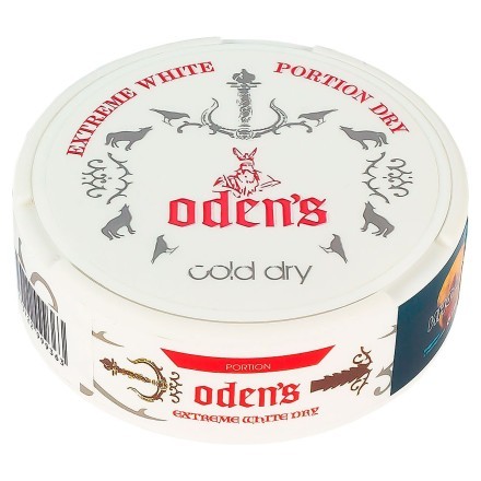 Табак жевательный ODENS - Cold Extreme White Dry (16 грамм) купить в Владивостоке