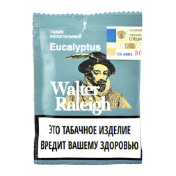 Нюхательный табак Walter Raleigh - Eucalyptus (Эвкалипт, пакет 10 грамм)