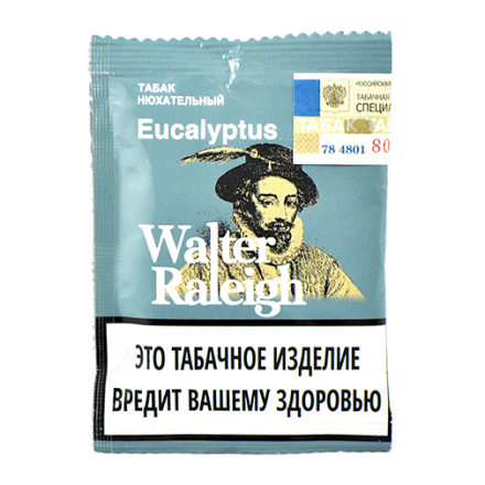 Нюхательный табак Walter Raleigh - Eucalyptus (Эвкалипт, пакет 10 грамм) купить в Владивостоке