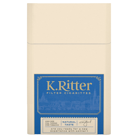 Сигариты K.Ritter - Natural Taste KingSize (Натуральный, 20 штук) купить в Владивостоке