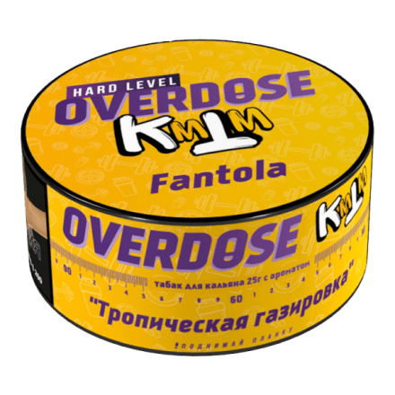 Табак Overdose - Fantola (Тропическая Газировка, 25 грамм) купить в Владивостоке