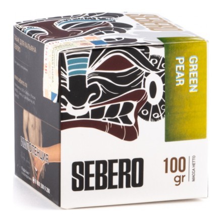 Табак Sebero - Green Pear (Зеленая Груша, 100 грамм) купить в Владивостоке