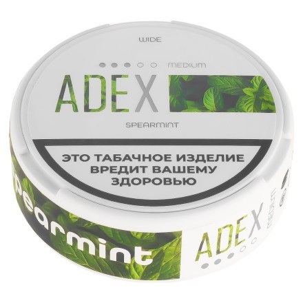 Табак жевательный ADEX MEDIUM - Spearmint (Мята) купить в Владивостоке