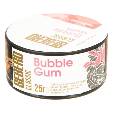 Табак Sebero - Bubble Gum (Бабл Гам, 25 грамм) купить в Владивостоке