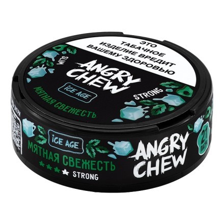 Табак жевательный Angry Chew Slim Strong - Мятная свежесть (12 грамм) купить в Владивостоке