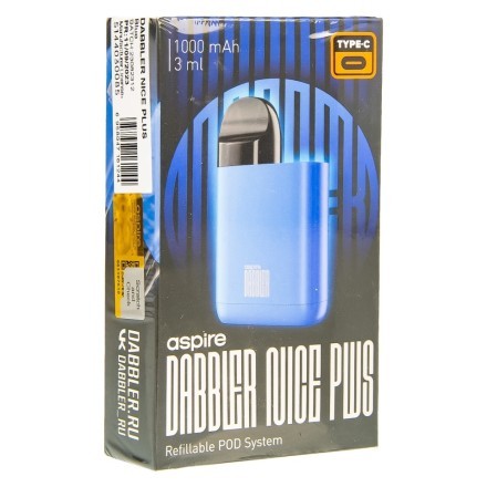 Электронная сигарета Brusko - Dabbler Nice Plus (Синий) купить в Владивостоке