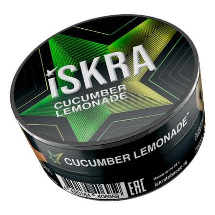 Табак Iskra - Cucumber Lemonade (Огуречный Лимонад, 25 грамм) купить в Владивостоке