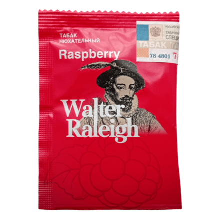 Нюхательный табак Walter Raleigh - Raspberry (Малина, пакет 10 грамм) купить в Владивостоке