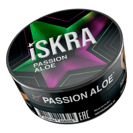 Табак Iskra - Passion Aloe (Алоэ Маракуйя, 25 грамм) купить в Владивостоке