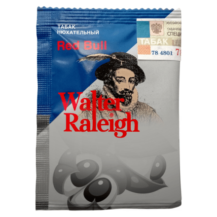 Нюхательный табак Walter Raleigh - Red Bull (Редбул, пакет 10 грамм) купить в Владивостоке