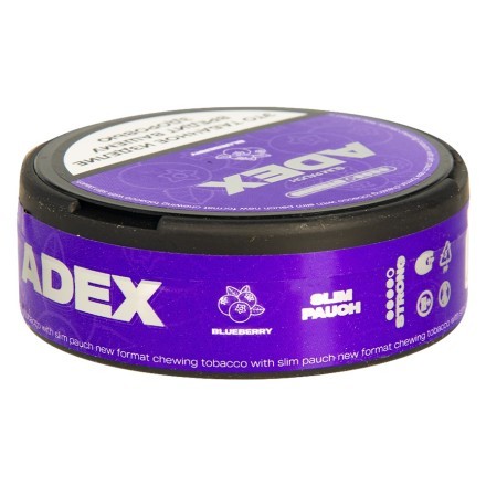 Табак жевательный ADEX STRONG SLIM - Blueberry (Черника) купить в Владивостоке