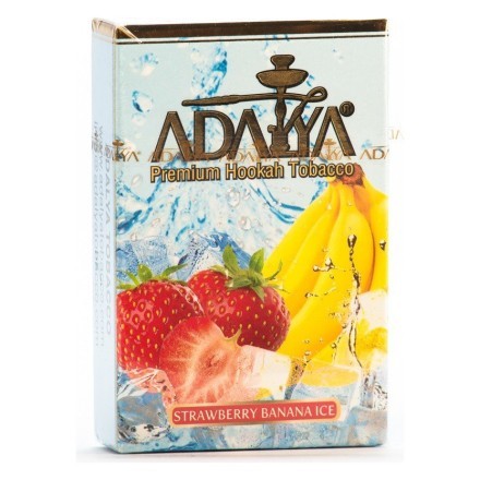 Табак Adalya - Strawberry Banana Ice (Ледяная Клубника и Банан, 50 грамм, Акциз) купить в Владивостоке