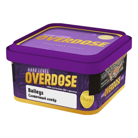 Табак Overdose - Baileys (Сливочный Ликёр, 200 грамм) купить в Владивостоке
