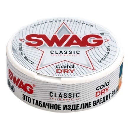 Табак жевательный SWAG Classic - Cold Dry (10 грамм) купить в Владивостоке
