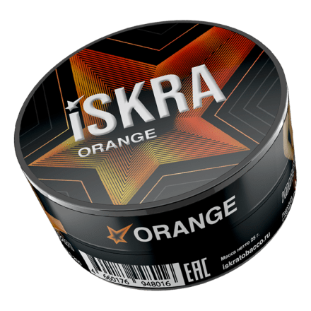 Табак Iskra - Orange (Апельсин, 25 грамм) купить в Владивостоке