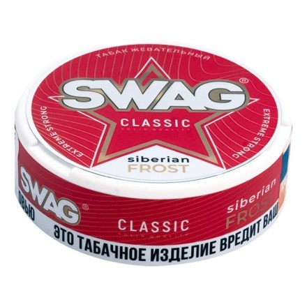 Табак жевательный SWAG Classic - Siberian Frost (10 грамм) купить в Владивостоке