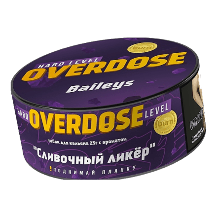 Табак Overdose - Baileys (Сливочный Ликёр, 25 грамм) купить в Владивостоке