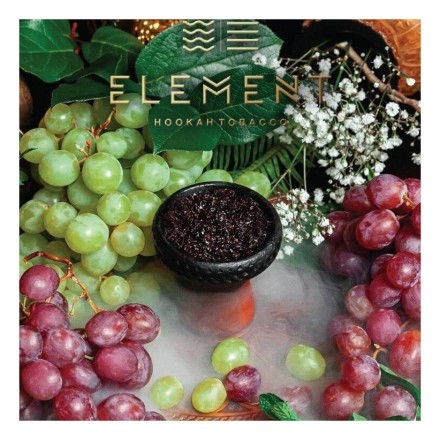 Табак Element Вода - Grape Mint (Мятный Виноград, 200 грамм) купить в Владивостоке