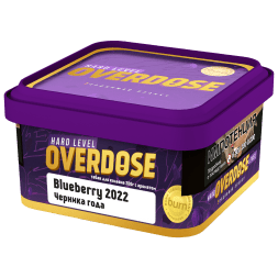 Табак Overdose - Blueberry 2022 (Черника года, 200 грамм)