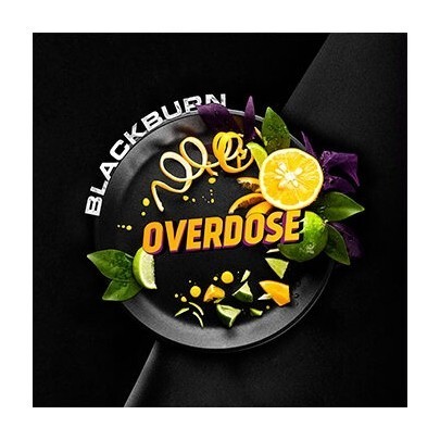 Табак BlackBurn - Overdose (Лимон - Лайм, 200 грамм) купить в Владивостоке