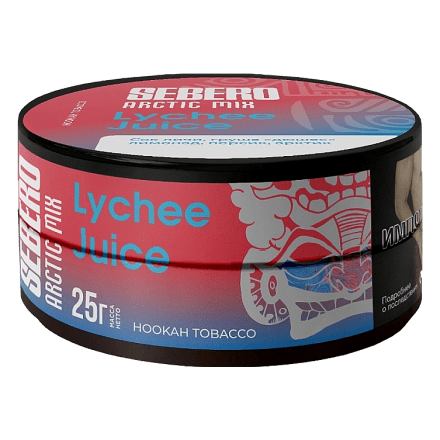 Табак Sebero Arctic Mix - Lychee Juice (Личи Джус, 25 грамм) купить в Владивостоке