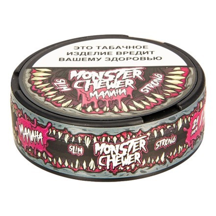 Табак жевательный Monster Chewer - Малина (12 грамм) купить в Владивостоке
