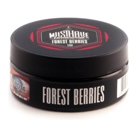 Табак Must Have - Forest Berries (Лесные Ягоды, 125 грамм) купить в Владивостоке