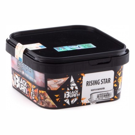Табак BlackBurn - Rising Star (Манго и Маракуйя, 200 грамм) купить в Владивостоке
