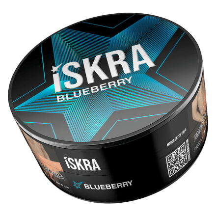 Табак Iskra - Blueberry (Черника, 100 грамм) купить в Владивостоке