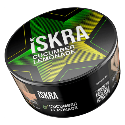 Табак Iskra - Cucumber Lemonade (Огуречный Лимонад, 100 грамм) купить в Владивостоке