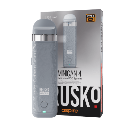 Электронная сигарета Brusko - Minican 4 (Серый) купить в Владивостоке